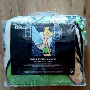TINKER BELL TWIN SIZE BLANKET